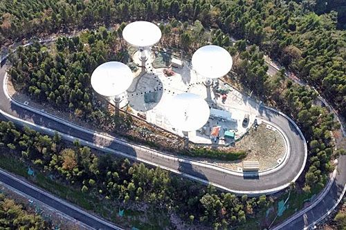 Radary zbudowane w ramach 1. fazy chińskiego programu Faceted Eye