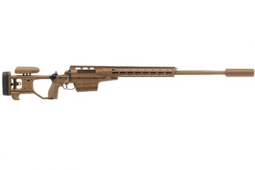TRG M10 jest bronią wielokalibrową i jest dostosowany do strzelania amunicją .338 Lapua Magnum, .308 Winchester i .300 Winchester Magnum / Zdjęcie: Sako