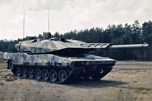 Prototyp czołgu Panther KF51, który miałby być produkowany na Ukrainie / Zdjęcie: Rheinmetall
