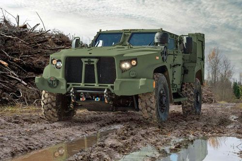 Jeden z tysięcy JLTV wyprodukowanych przez Oshkosh Defence, wykorzystywanych przez US Army / Zdjęcie: Oshkosh Defence