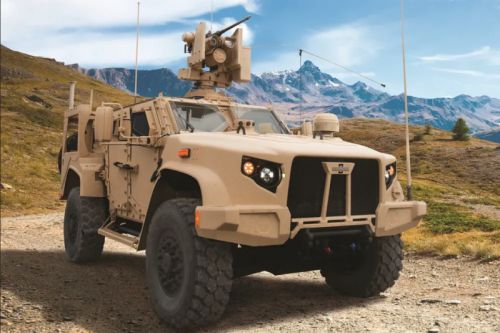 JLTV mają trafić do rumuńskich wojsk specjalnych / Ilustracja: Oshkosh Defense