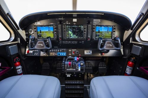 Awionika Garmin G1000 Nxi zabudowana w kabinie Kodiak 100