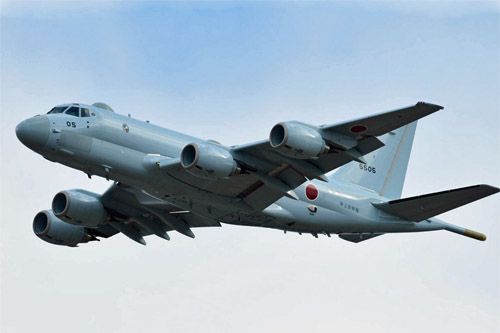 Japoński samolot patrolowy Kawasaki P-1 / Zdjęcie: Twitter – viper-zero