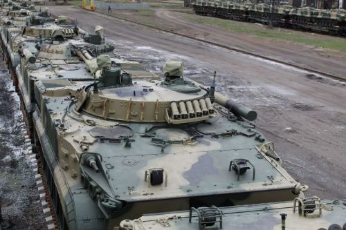 Według pojawiających się informacji w tym roku Rosjanie wyprodukowali już ok. 100 BMP-3 / Zdjęcie: Kurganmaszzawod