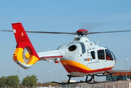 H135 będą używane przez Hiszpanów w EMH do szkolenia zaawansowanego pilotów wojskowych / Zdjęcie: Airbus – Pablo Rada