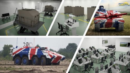 Systemy GMST będą działać w ramach sieci i mogą być dostosowane do nowych pojazdów British Army / Ilustracja: Elbit Systems