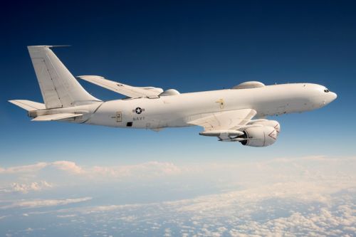 Pierwszy zmodyfikowany samolot dowodzenia, kierowania i łączności Boeing E-6 Mercury / Zdjęcie: US Navy 