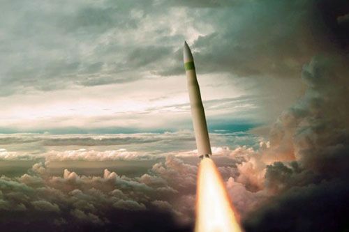 Wizja strategicznej rakiety balistycznej LGM-35A Sentinel / Ilustracja: Northrop Grumman