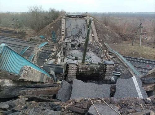 Według bloga Oryx Rosjanie stracili w działaniach bojowych na Ukrainie już ponad 2 tys. czołgów / Zdjęcie MSW Ukrainy