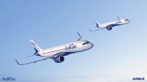 Najnowsza umowa zwiększa łączną liczbę samolotów Airbusa zamówionych przez IndiGo do 1330 / Ilustracja: Airbus