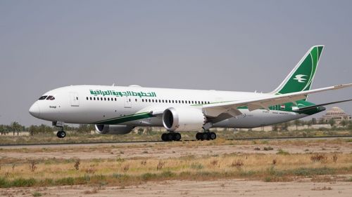 Pierwszy Dreamliner, model 787-8, zn. rej. YI-ATC, należący do Iraqi Airways / Zdjęcie: Boeing