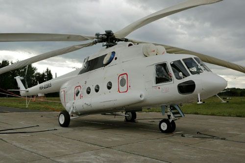 Jeden z dwóch śmigłowców Mi-8 MTW1 dostarczonych przedsiębiorstwu Polarnyje Awialinii za pośrednictwem GTŁK / Zdjęcie: GTŁK