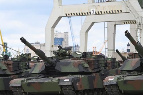 W tym roku do Polski mają trafić jeszcze 2 kompanie M1A1 Abrams, czyli 28 wozów / Zdjęcie: MON