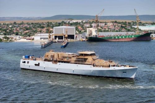 Pierwsza z pary nowych bułgarskich korwet ma zostać dostarczona marynarce w 2025 / Zdjęcie: MTG Dolphin Shipyard