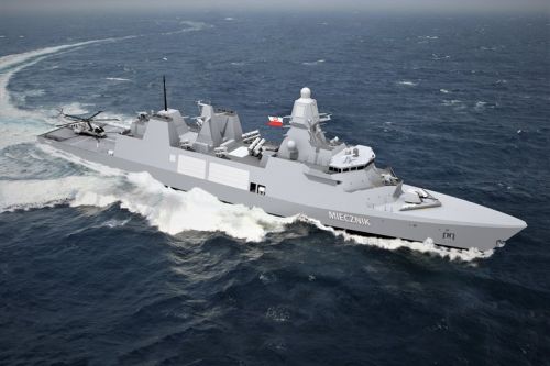 Umowa licencyjna pozwala konsorcjum PGZ-Miecznik na budowę kolejnych 5 fregat w programie Miecznik / Ilustracja: PGZ