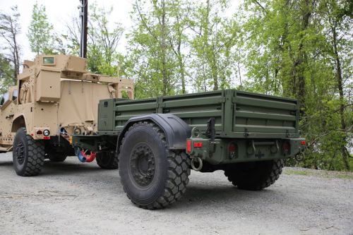 Produkcja przyczep do JLTV ma ruszyć w 2024 / Zdjęcie: Navistar Defense