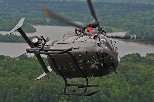 Obecnie we flocie Gwardii Narodowej służy 107 UH-72A używanych przez Security & Support Battalion / Zdjęcie: Airbus