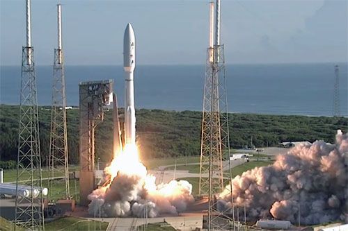 Rakieta nośna Atlas 5 startuje do misji NROL-107 / Zdjęcie: ULA