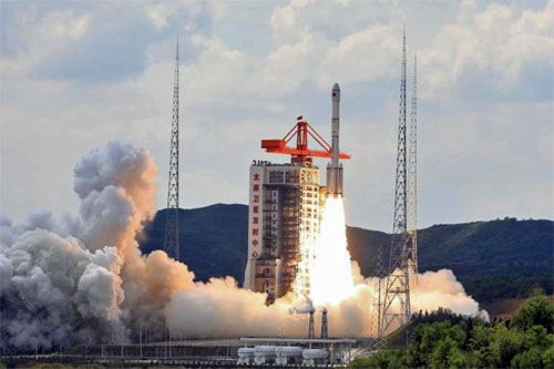 Rakieta nośna CZ-6A startuje z wyrzutni w ośrodku Taiyuan z satelitami rodziny Yaogan 40 / Zdjęcie: CASC