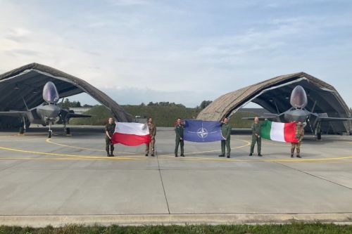 Pełna zdolność operacyjna włoskiego kontyngentu lotniczego w Polsce ma zostać osiągnięta w najbliższych dniach / Zdjęcie: Aeronautica Militare