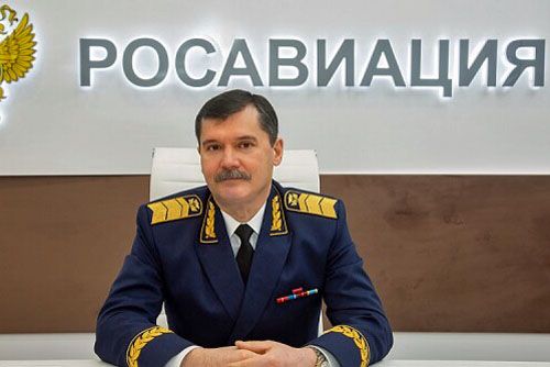 Zdymisjonowany szef Federalnej Agencji Transportu Lotniczego Aleksandr Nieradko / Zdjęcie: Rosawiacja