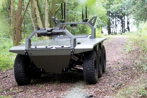 Viking ma 3 m długości, 1,8 m szerokości i 0,9 m  wysokości. Rozwija prędkość 45 km/h / Zdjęcie: IDV Robotics