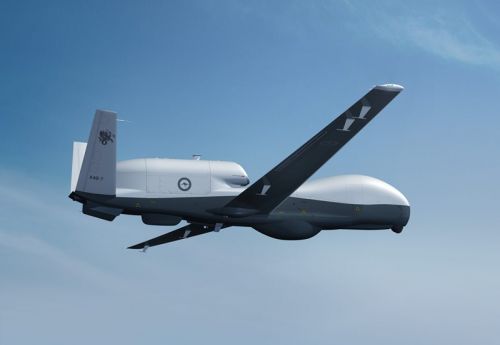 Mimo zgody na zakup łącznie 6 bsl MQ-4C Triton do tej pory Australijczycy zamówili 3 takie maszyny / Zdjęcie: MO Australii