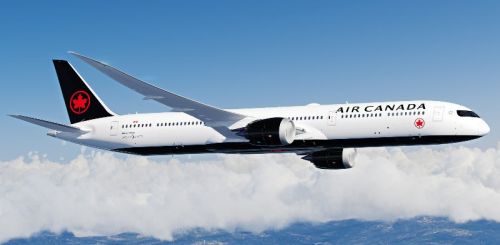 Wizualizacja Dreamlinera 787-10 w barwach Air Canada / Ilustracja: Boeing