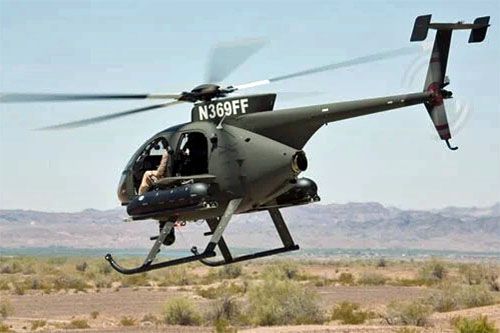 Śmigłowiec rozpoznawczo-szturmowy MD 530F / Zdjęcie: MD Helicopters