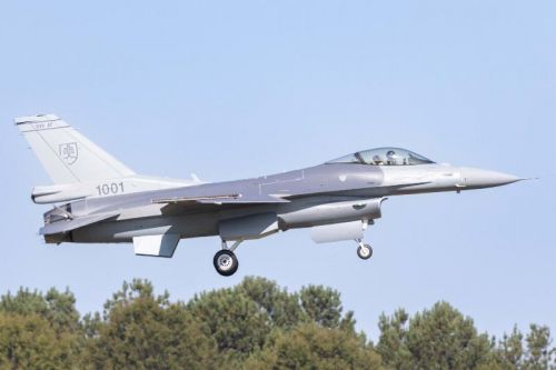 Pierwszy słowacki F-16C Block 70 startuje do inauguracyjnego lotu / Zdjęcie: Lockheed Martin