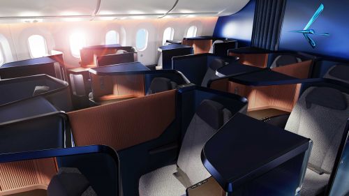 Wizualizacje nowych kabin, w jakie zostaną wyposażone Boeingi 787-8 Dreamliner / Ilustracje: PLL LOT