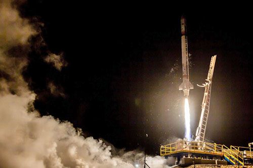 Hiszpańska rakieta Miura 1 startuje do lotu testowego z ośrodka El Arenosillo / Zdjęcie: PLD Space