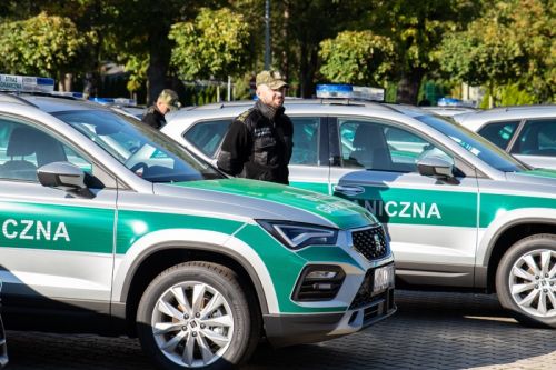 Dla SG zamówiono łącznie 110 samochodów patrolowych Seat Ateca / Zdjęcie: Straż Graniczna