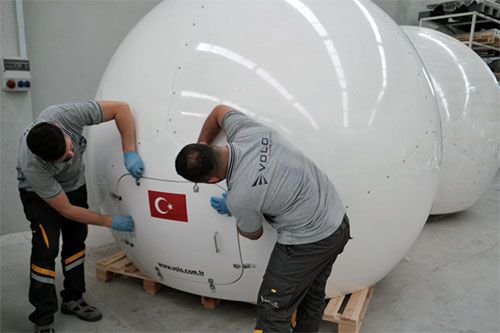 Produkcja tureckich osłon radarowych / Zdjęcie: Volo Composite
