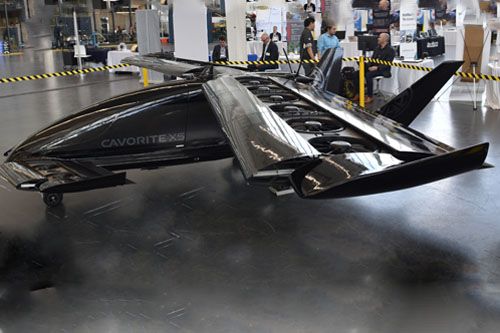 Zaprezentowany przez Horizon Aircraft prototyp w skali 50% samolotu eVTOL Cavorite X5 / Zdjęcie: Horizon Aircraft