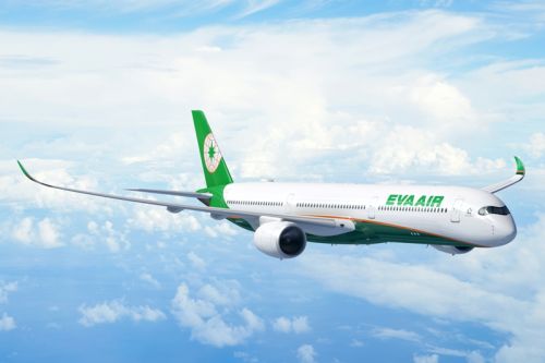 A350-1000 w barwach Eva Air / Ilustracja: Airbus 