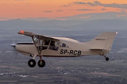 Należący do Aeroklubu Krakowskiego Maule M-7-235C będzie używany do wykonywania lotów przez członków tego aeroklubu, lotów widokowych i holowania szybowców / Zdjęcie: Gabriela Hałoń