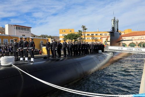 Hiszpańska marynarka wojenna zamówiła 4 OP proj. S-80 jeszcze w 2004 / Zdjęcie: MO Hiszpanii