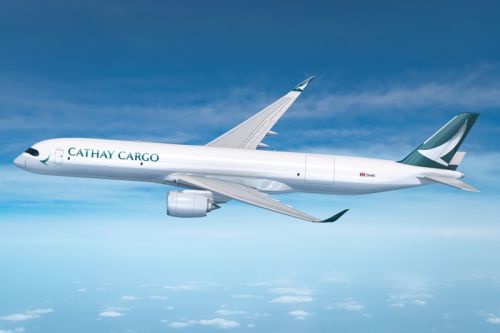 A350F w barwach Cathay Cargo / Ilustracja: Airbus