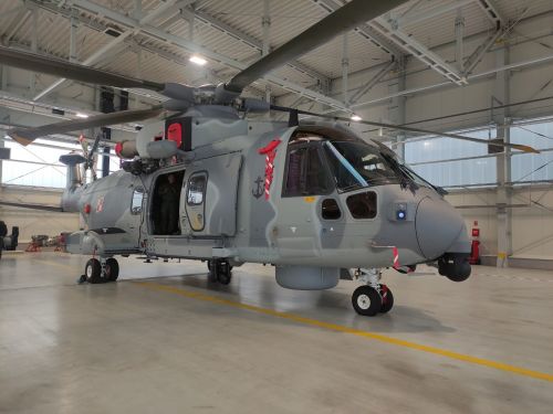 Pierwszy AW101 przekazany lotnikom BLMW / Zdjęcia: PZL-Świdnik