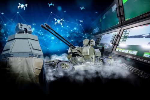 Modernizacja pozwoli wydłużyć eksploatację austriackich zestawów Skyguard / Ilustracja: Rheinmetall