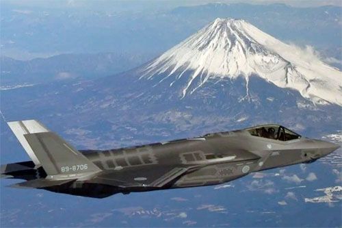 Samolot bojowy F-35A japońskich lotniczych sił samoobrony / Zdjęcie: JSDF