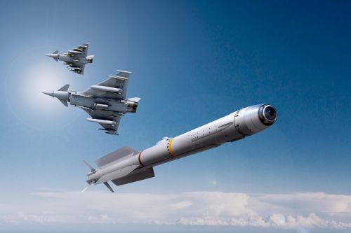 Pociski IRIS-T stanowią uzbrojenie niemieckich samolotów Eurofighter Typhoon i Tornado / Ilustracja: Diehl Defence