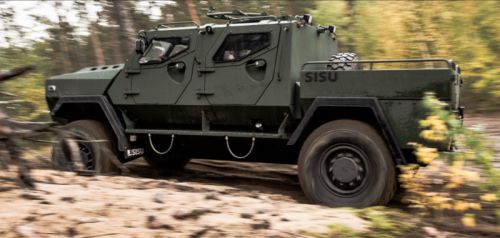 Do tej pory Finowie zakupili 31 pojazdów Sisu GTP 4x4 / Zdjęcie: Sisu Auto