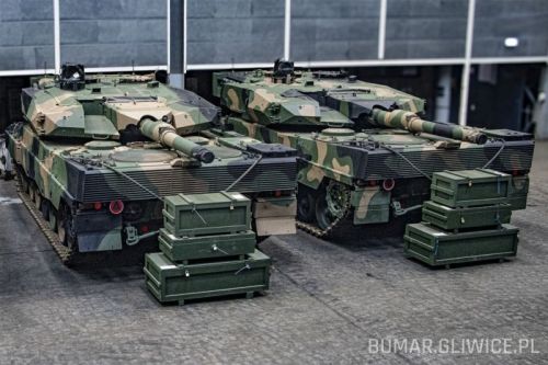 WP odebrało do tej pory prawdopodobnie 66 Leopardów 2PL / Zdjęcie: ZM Bumar-Łabędy