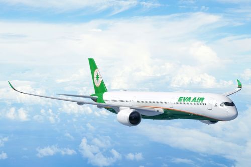 A350-100 w malowaniu Eva Air / Ilustracja: Airbus