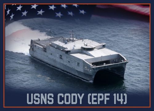 US Navy zamówiła do tej pory 3 szybkie okręty logistyczne EPF Flight II / Zdjęcie: Austal USA
