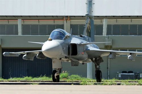 Brazylijski Gripen E / Zdjęcie: Saab