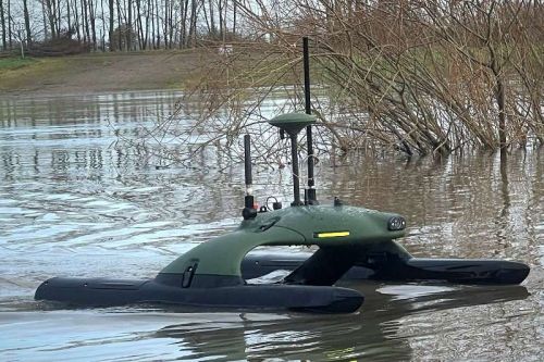 Wykorzystanie Sonobota 5 zwiększy szybkość przygotowania przepraw wodnych i pozwoli odciążyć żołnierzy / Zdjęcie: Bundeswehr