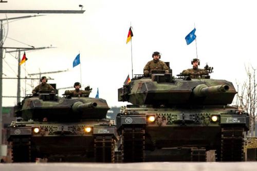 Pierwszy litewski batalion czołgów ma powstać na bazie batalionu zmechanizowanego brygady Żelazny Wilk / Zdjęcie: NATO